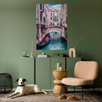 GONDOLA GLIDE Peel and Stick Vertical Poster