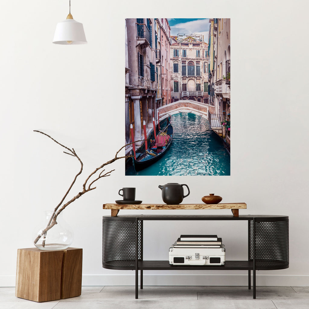 GONDOLA GLIDE Peel and Stick Vertical Poster