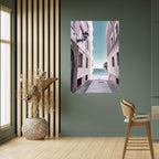 OCEAN'S WHISPER PATH Peel and Stick Vertical Poster