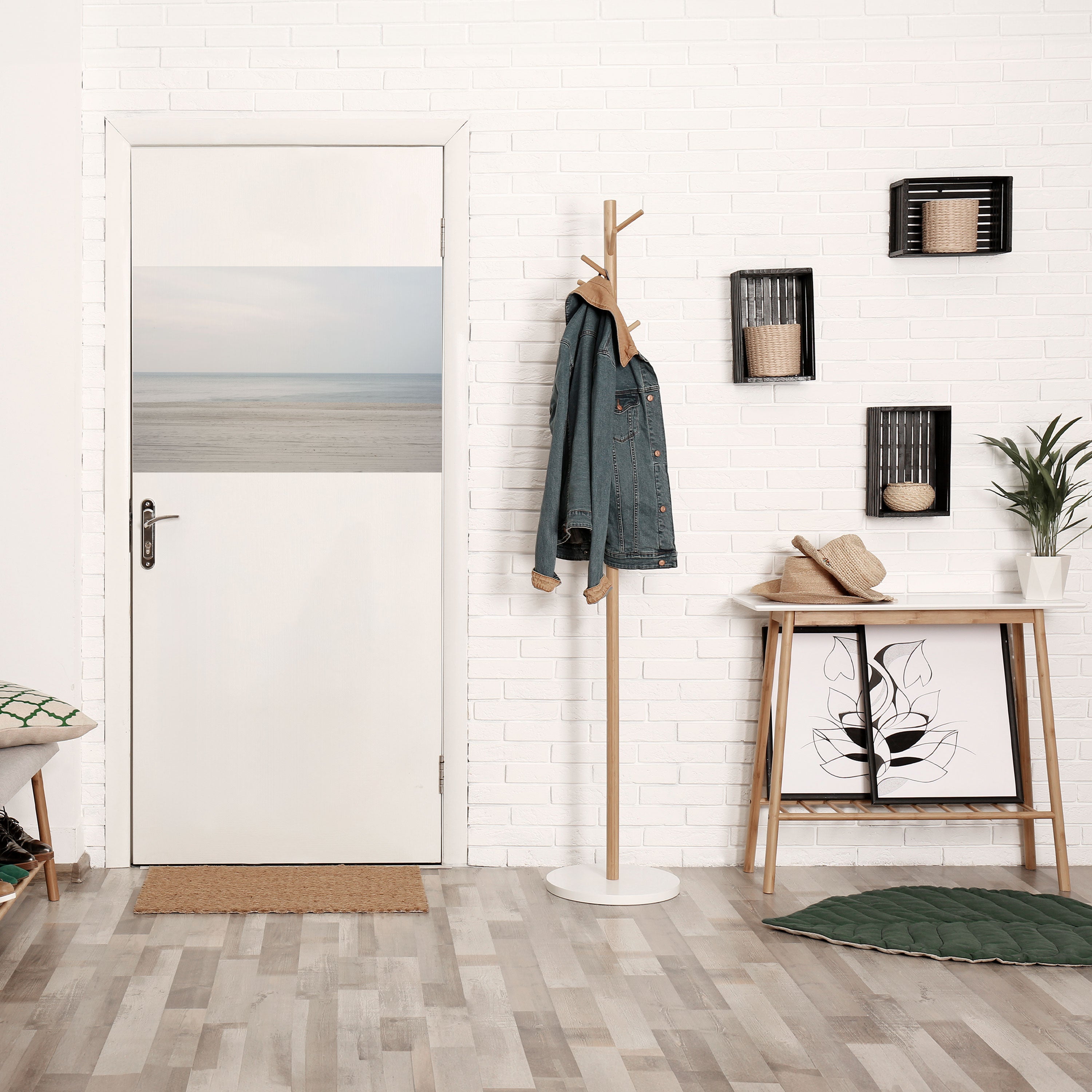 MISTY SEAS OF CALM Peel and Stick Horizontal Poster