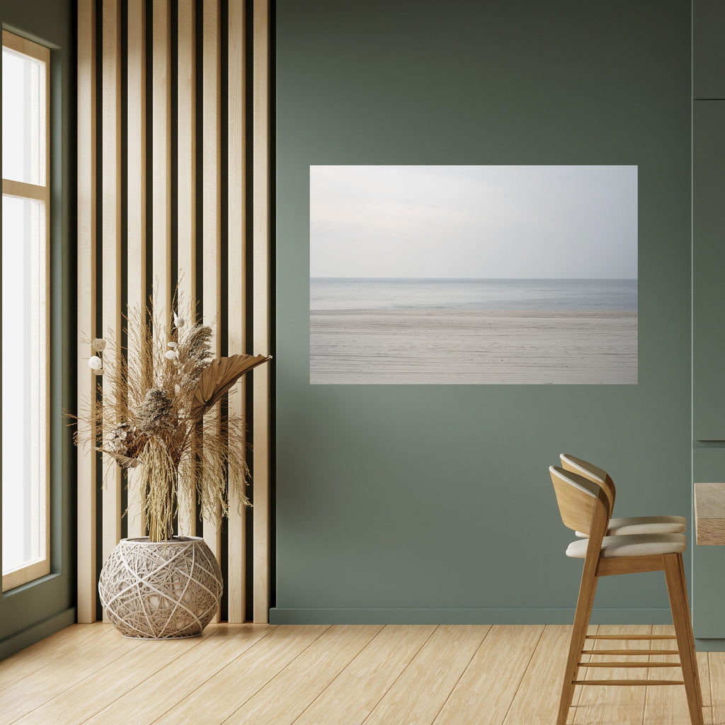 MISTY SEAS OF CALM Peel and Stick Horizontal Poster