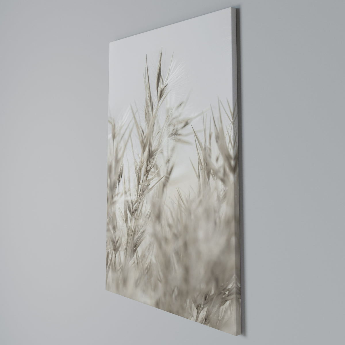 TRANQUIL GRASSES Quadro em tela vertical