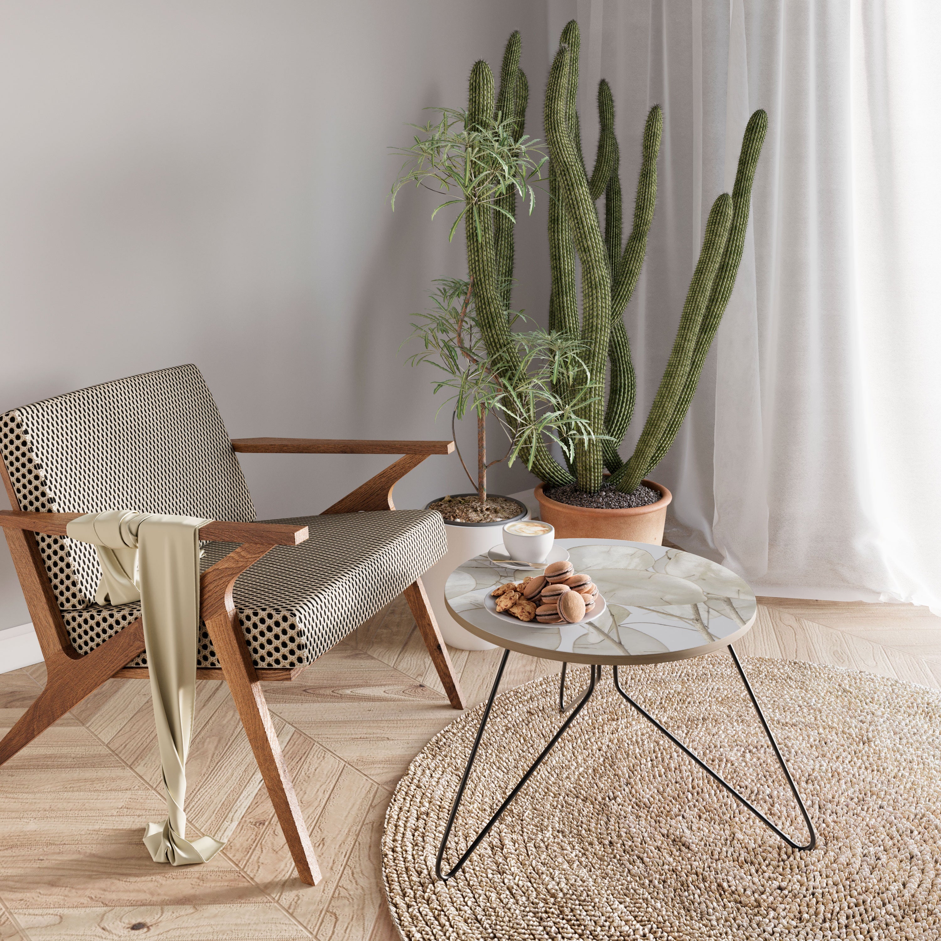 SILKY FOLIAGE WHISPERS Coffee Table