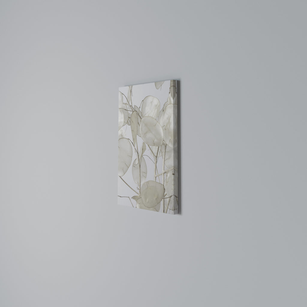 SILKY FOLIAGE WHISPERS Quadro em tela vertical