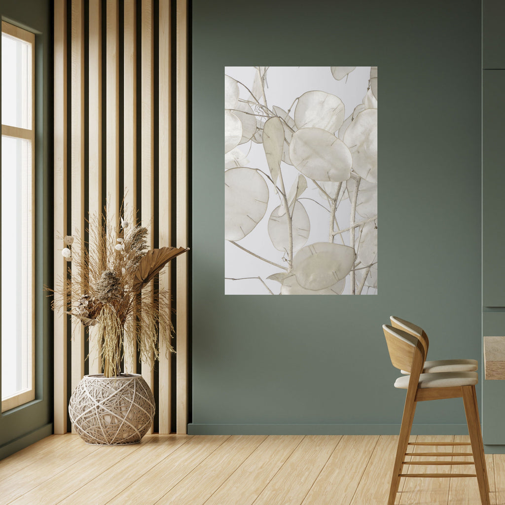 SILKY FOLIAGE WHISPERS Poster Vertical Autocolante