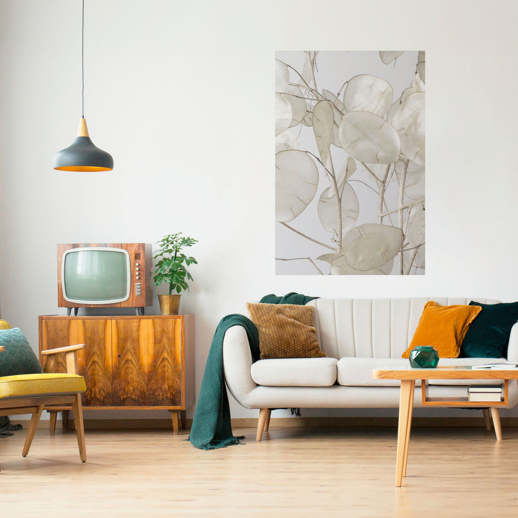 SILKY FOLIAGE WHISPERS Poster Vertical Autocolante