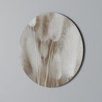 SOFTNESS IN FOCUS Quadro Redondo Decorativo