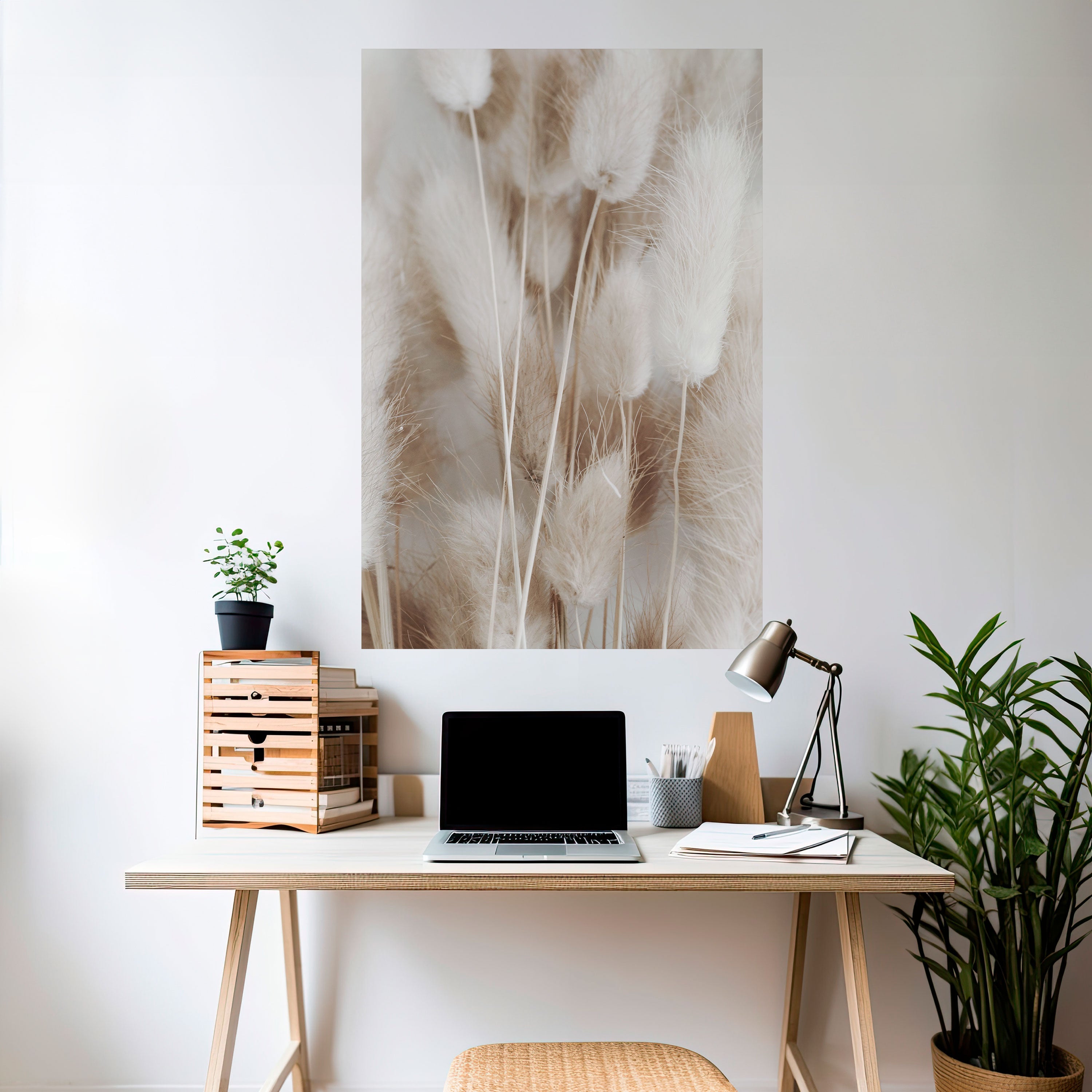 SOFTNESS IN FOCUS Peel and Stick Vertical Poster