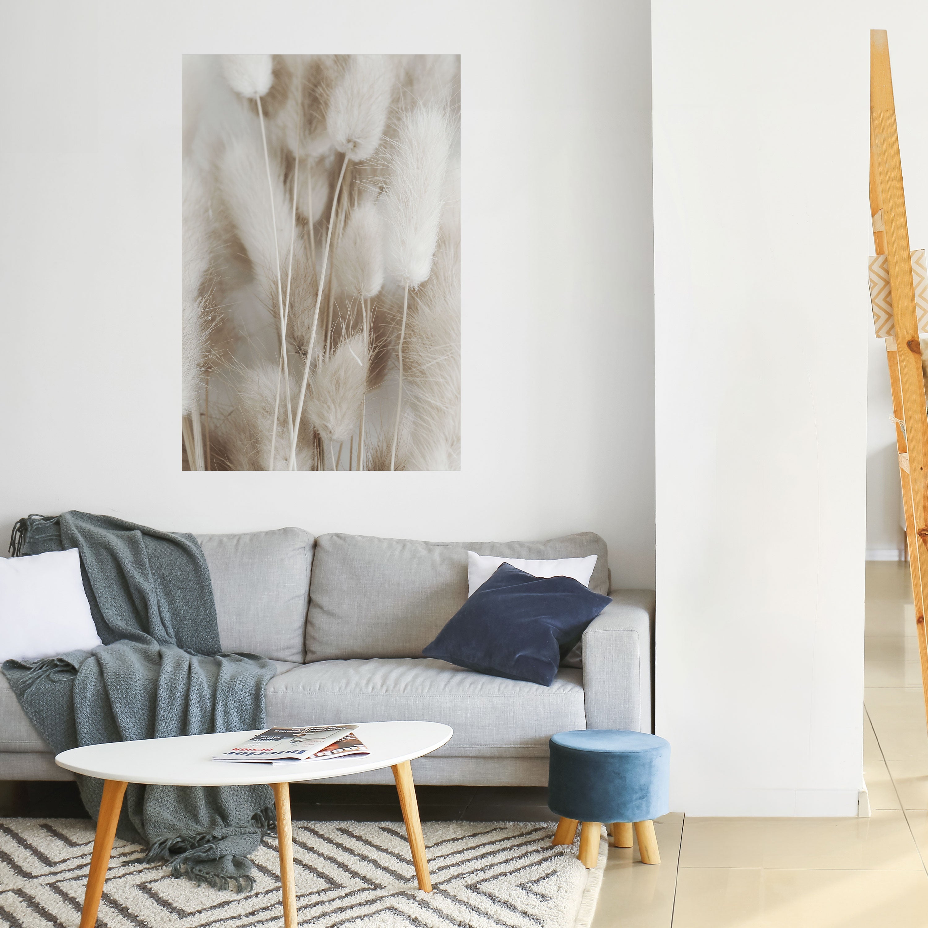 SOFTNESS IN FOCUS Peel and Stick Vertical Poster