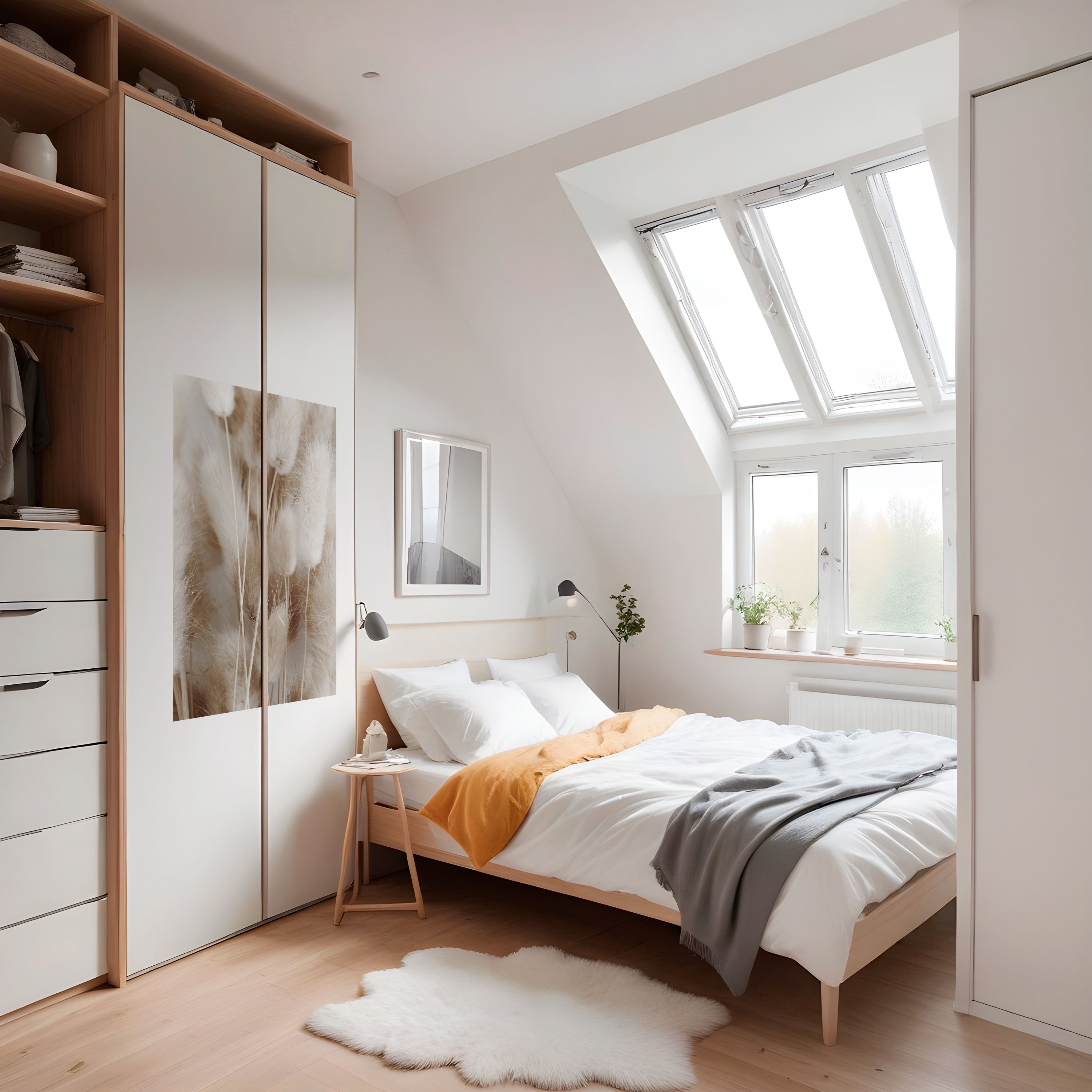 SOFTNESS IN FOCUS Peel and Stick Vertical Poster