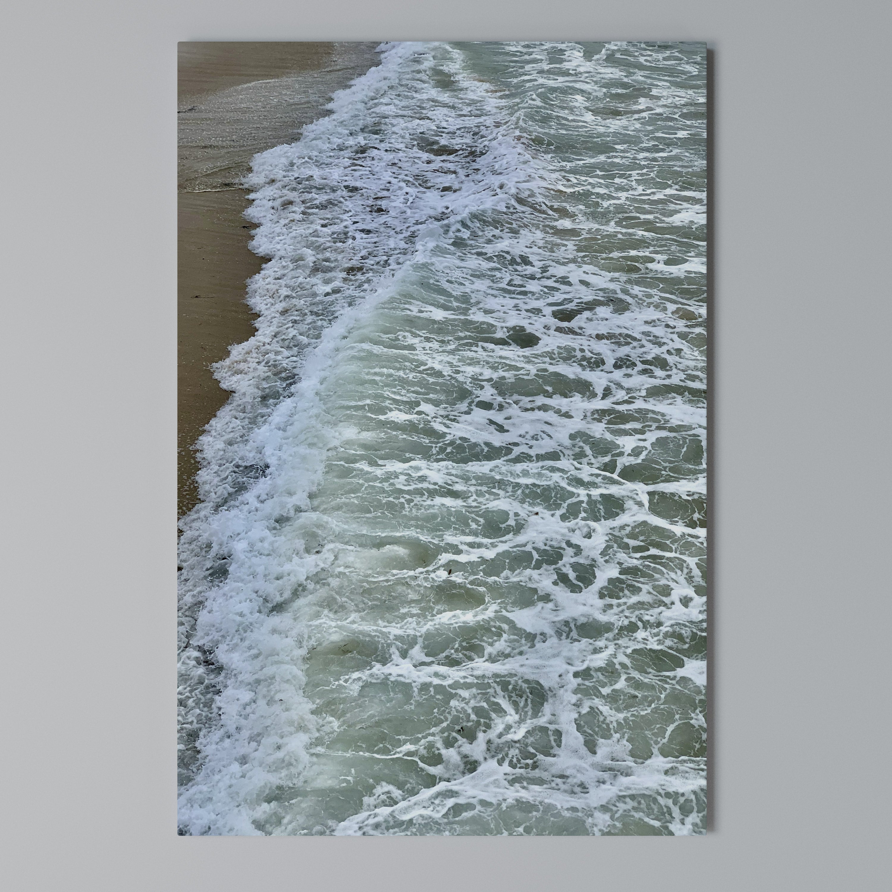 WAVES OF TIME Quadro em tela vertical