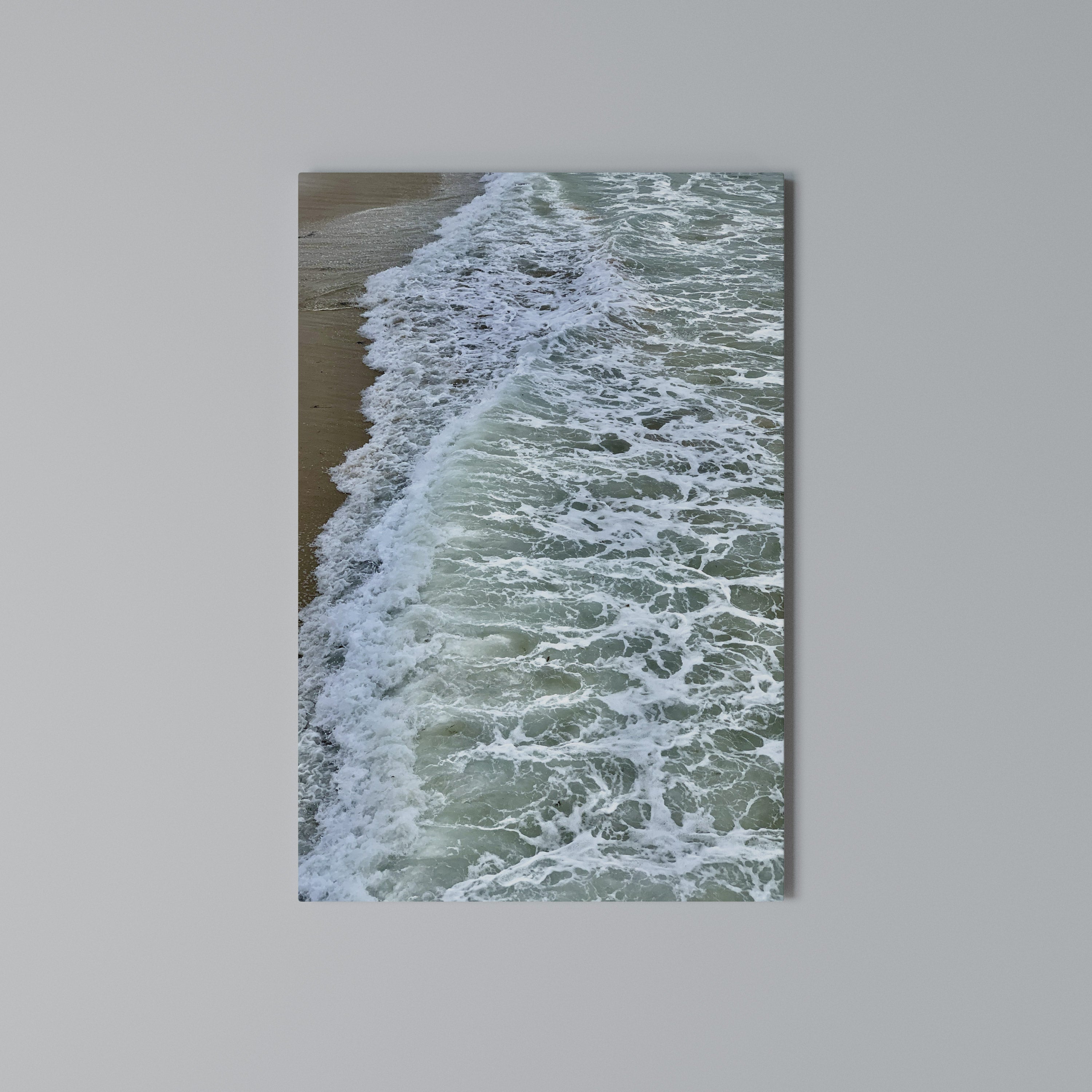WAVES OF TIME Quadro em tela vertical