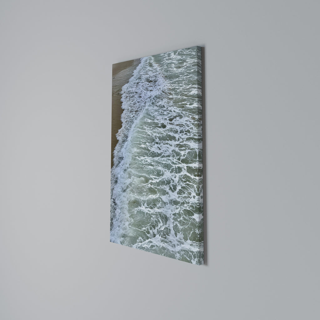 WAVES OF TIME Quadro em tela vertical