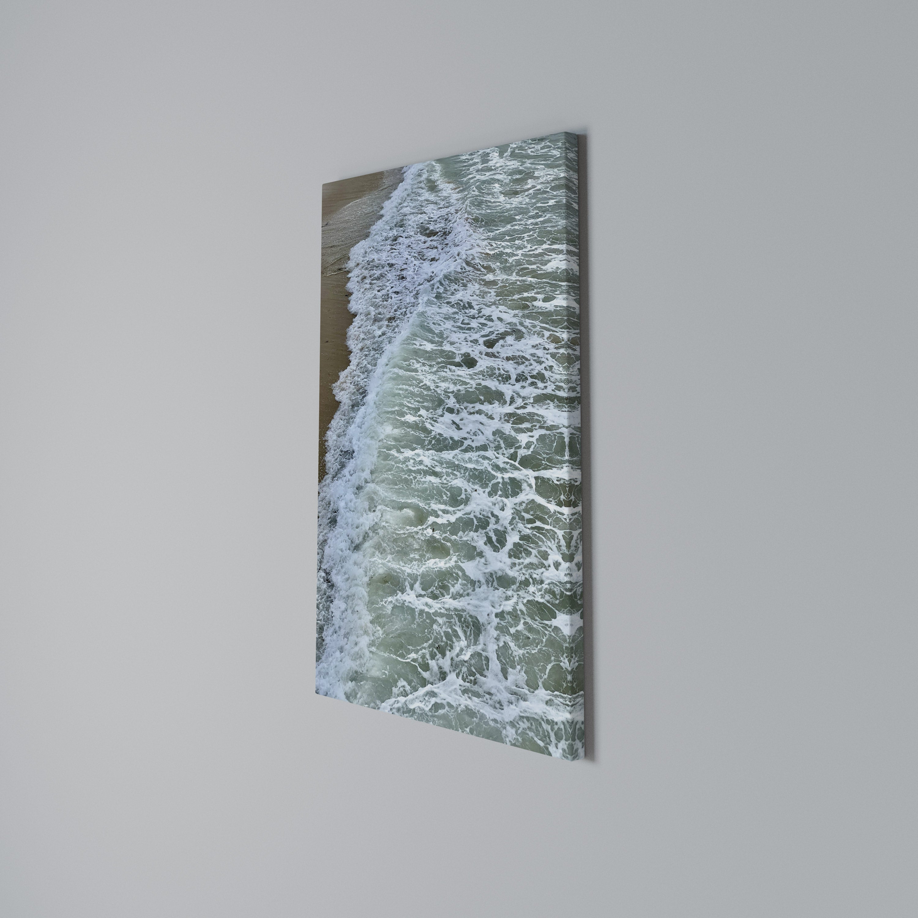 WAVES OF TIME Quadro em tela vertical