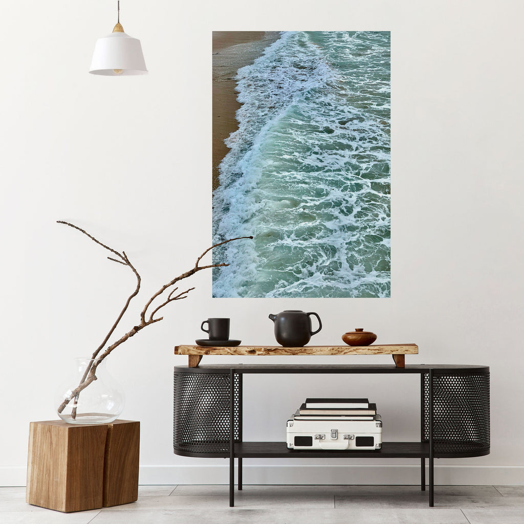 WAVES OF TIME Poster Vertical Autocolante