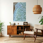 WAVES OF TIME Poster Vertical Autocolante