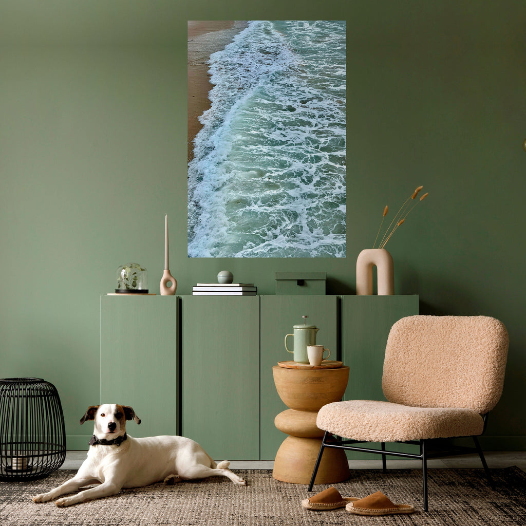 WAVES OF TIME Poster Vertical Autocolante