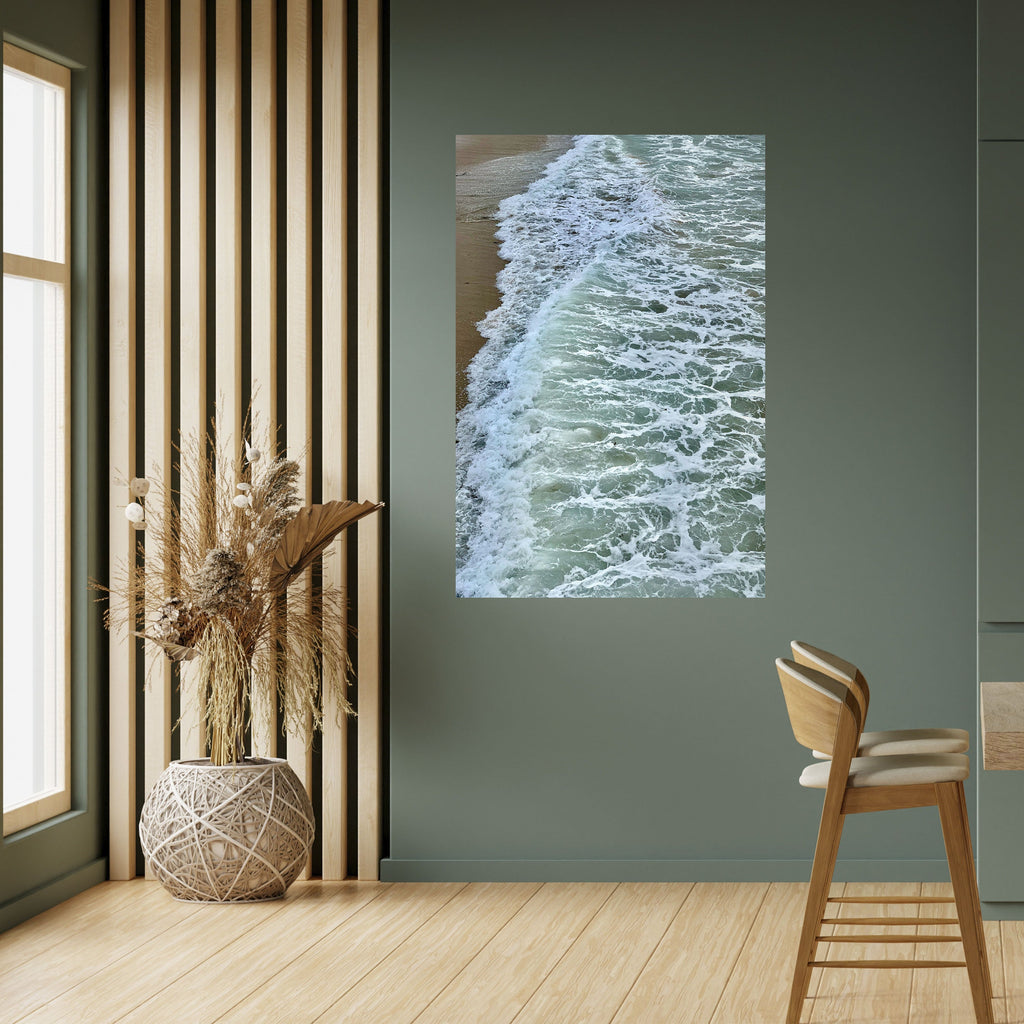 WAVES OF TIME Poster Vertical Autocolante