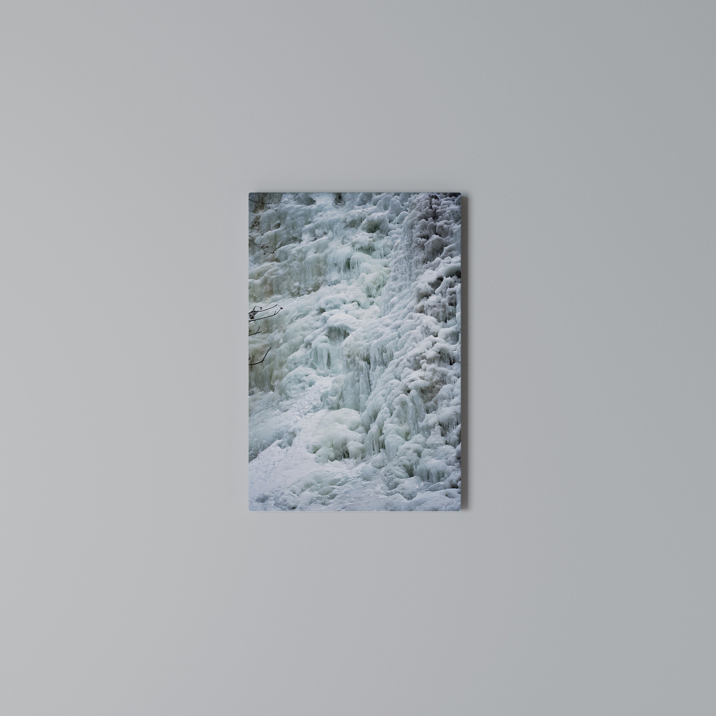 FROSTED WHISPERS Quadro em tela vertical