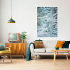 FROSTED WHISPERS Peel and Stick Vertical Poster