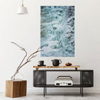 FROSTED WHISPERS Peel and Stick Vertical Poster