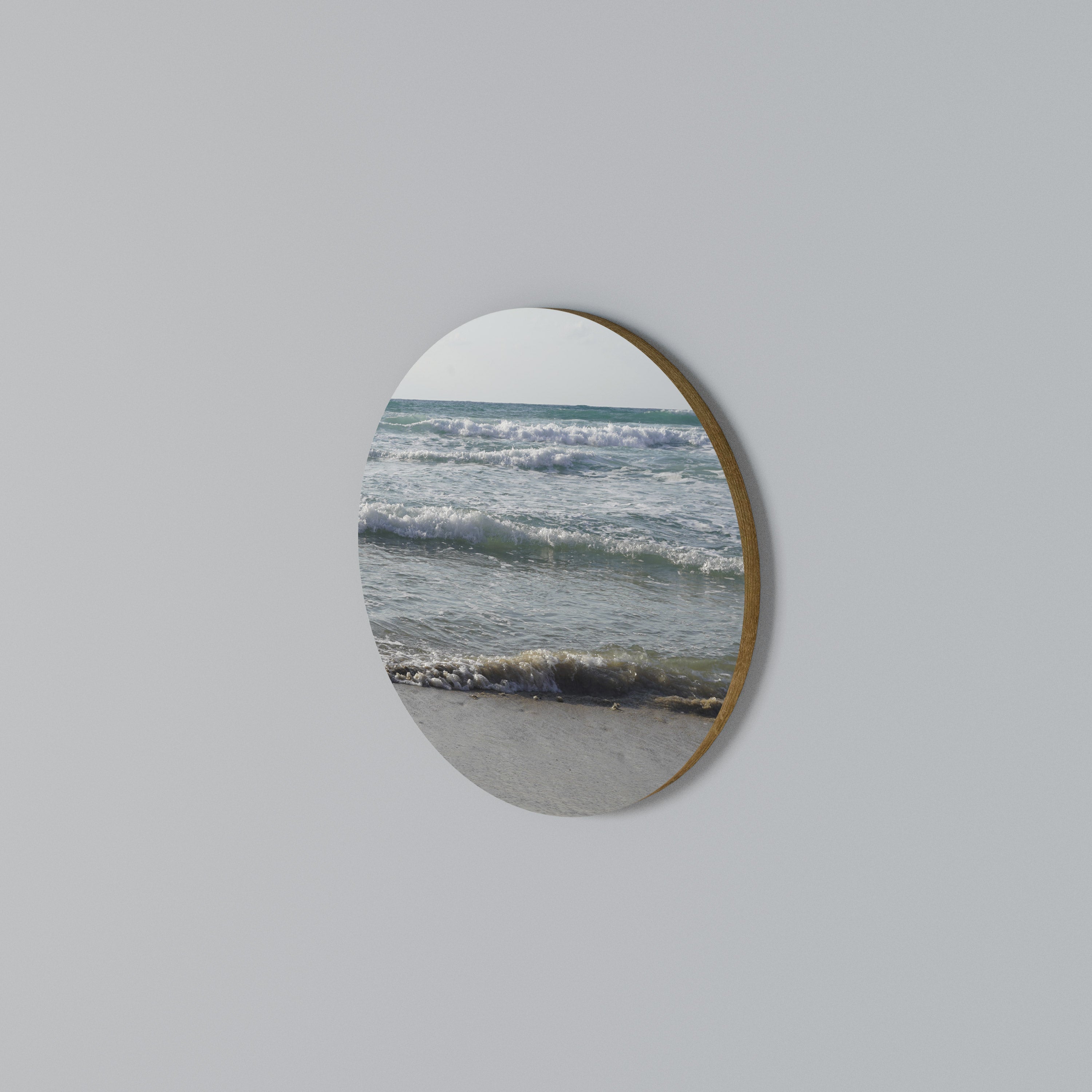 WAVES OF TRANQUILITY Arte de Parede Redonda