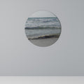WAVES OF TRANQUILITY Round Wall Art
