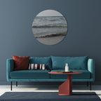 WAVES OF TRANQUILITY Round Wall Art