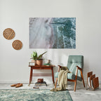 TIDE’S SILENT WHISPER Peel and Stick Horizontal Poster