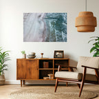 TIDE’S SILENT WHISPER Peel and Stick Horizontal Poster