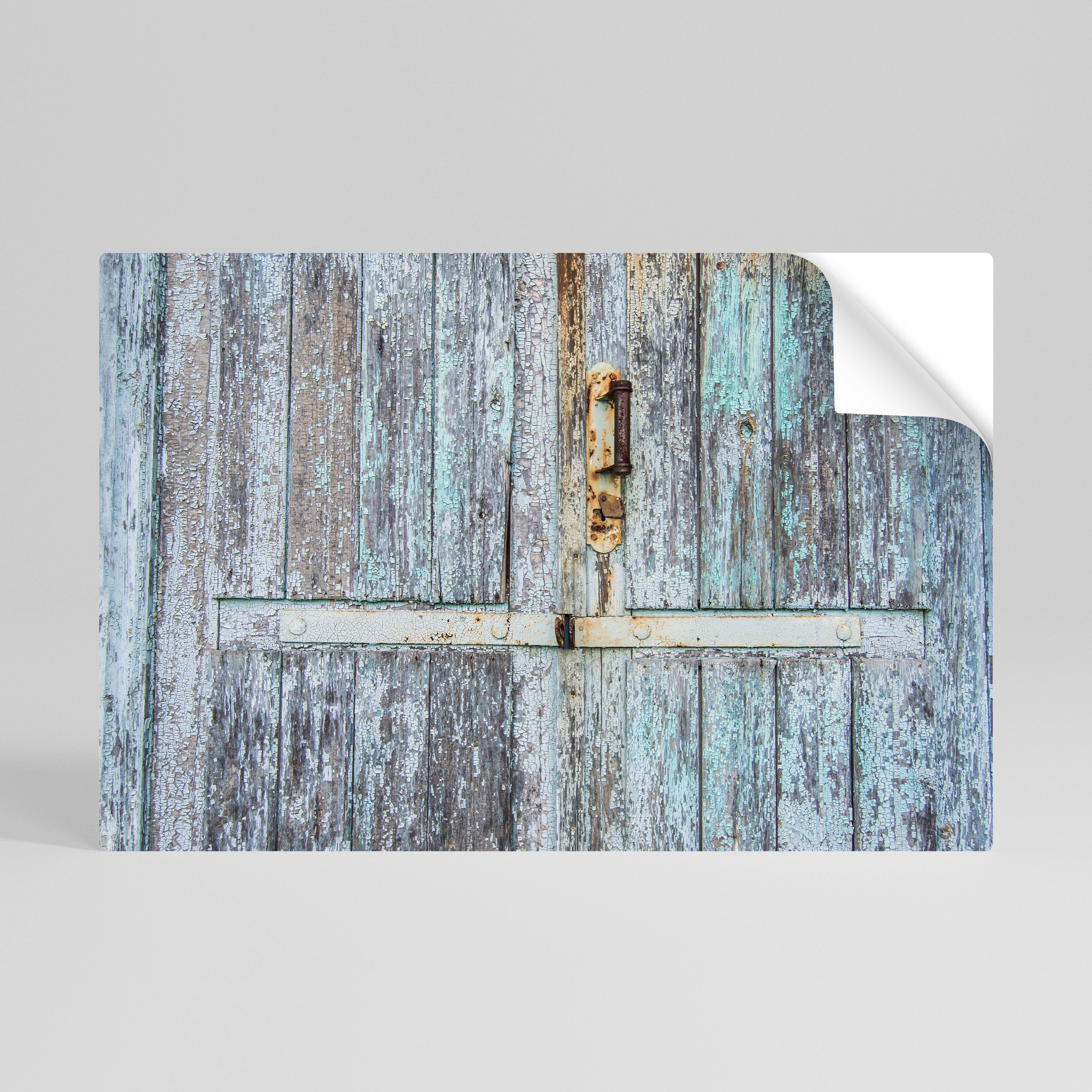 VINTAGE DOORWAY DREAMS Póster Autocolante Horizontal