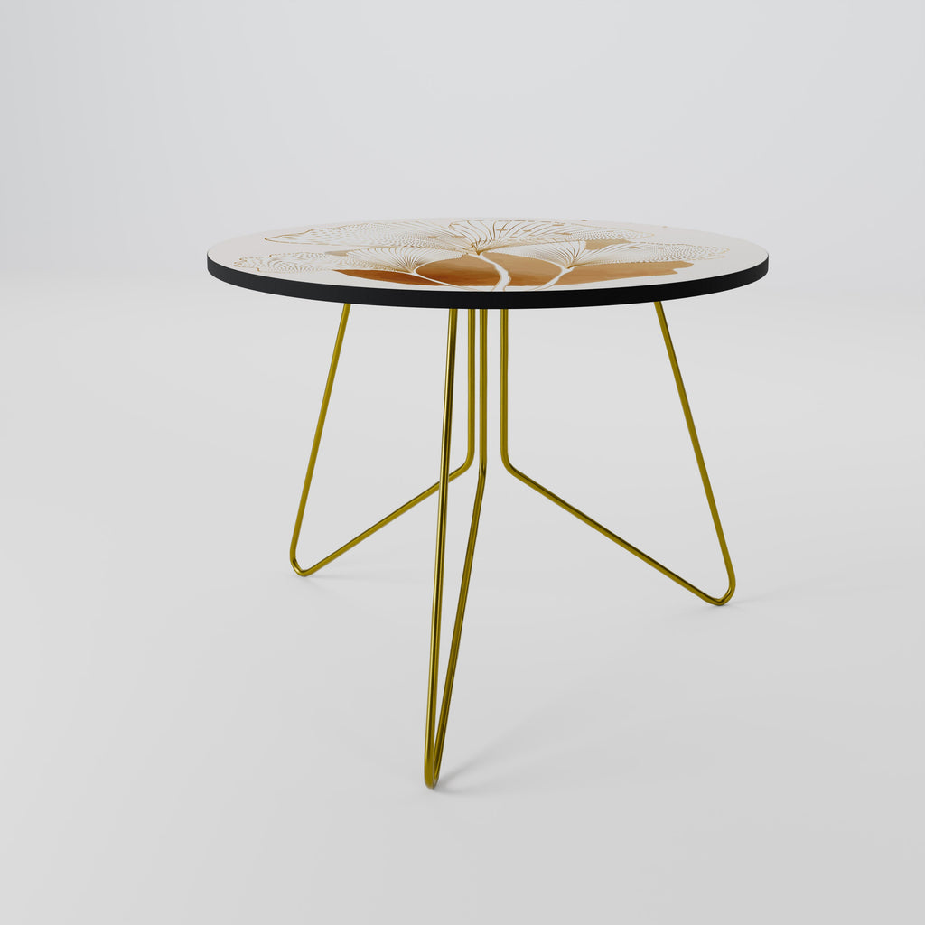 GOLDEN GINKGO DREAMS Mesa de Centro 69