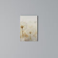 DREAMY DANDELION FIELDS Quadro em tela vertical