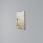 DREAMY DANDELION FIELDS Quadro em tela vertical