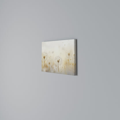 DREAMY DANDELION FIELDS Horizontal Canvas Print