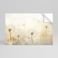 DREAMY DANDELION FIELDS Peel and Stick Horizontal Poster