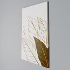 ELEGANCE IN FOLIAGE Quadro em tela vertical