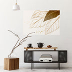 ELEGANCE IN FOLIAGE Peel and Stick Horizontal Poster