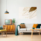 ELEGANCE IN FOLIAGE Peel and Stick Horizontal Poster