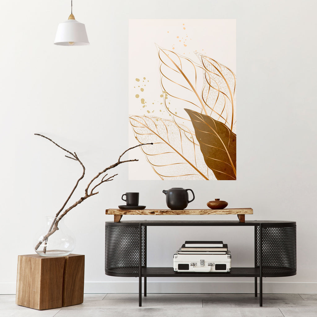 ELEGANCE IN FOLIAGE Poster Vertical Autocolante