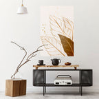 ELEGANCE IN FOLIAGE Poster Vertical Autocolante