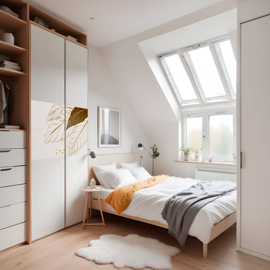 ELEGANCE IN FOLIAGE Peel and Stick Horizontal Poster