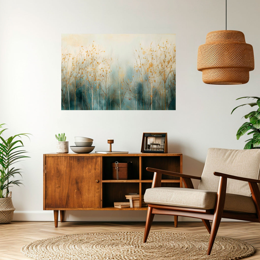 MYSTICAL FOREST DREAM Poster Horizontal Autocolante