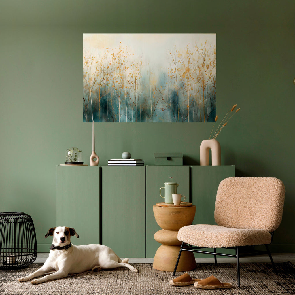 MYSTICAL FOREST DREAM Poster Horizontal Autocolante