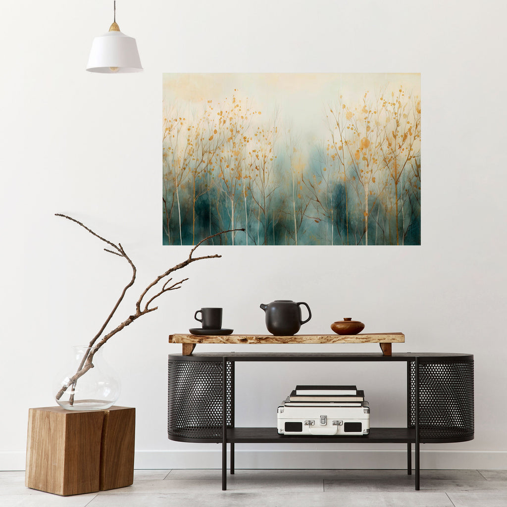 MYSTICAL FOREST DREAM Poster Horizontal Autocolante