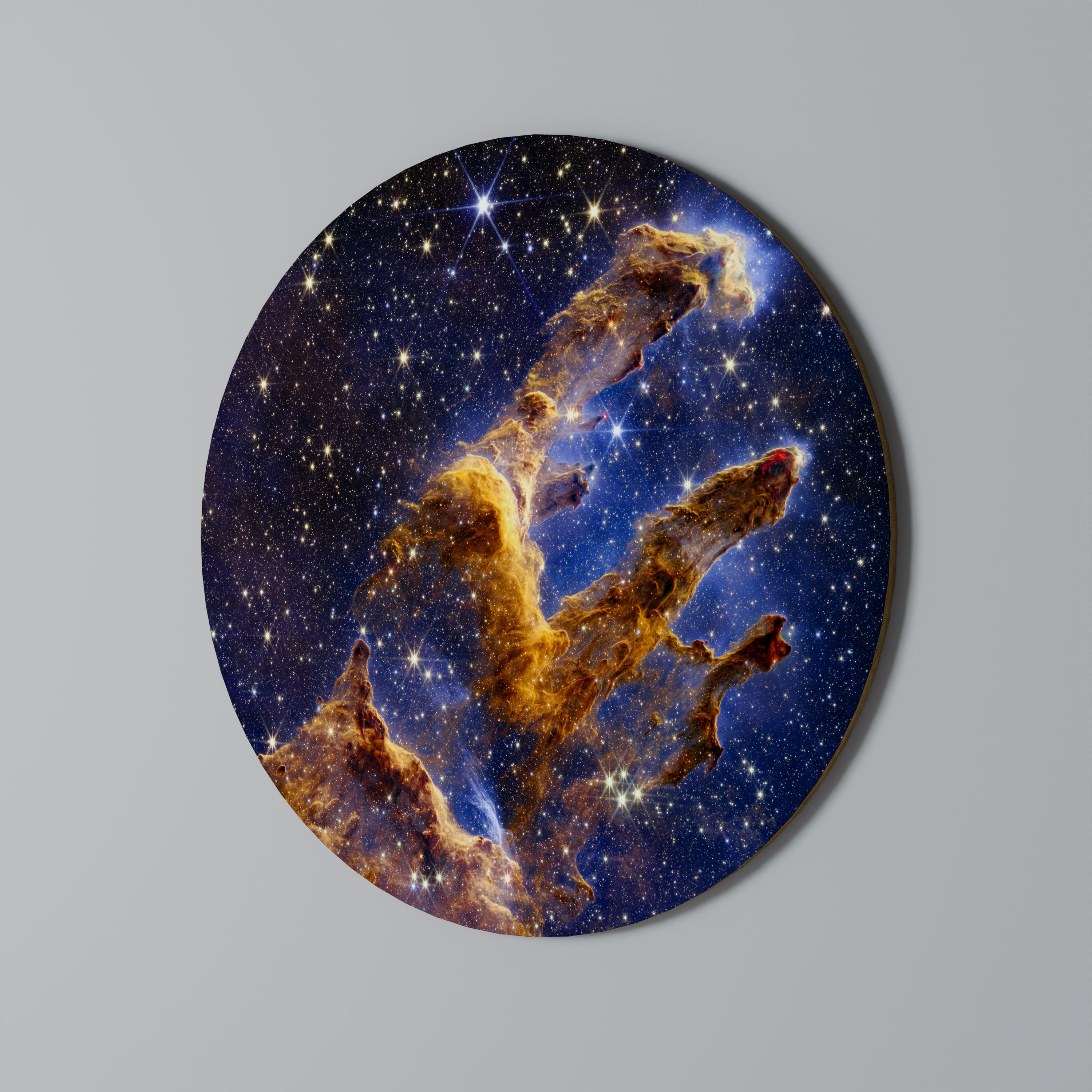 COSMIC DREAMSCAPE Quadro Redondo Decorativo