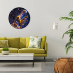 COSMIC DREAMSCAPE Quadro Redondo Decorativo