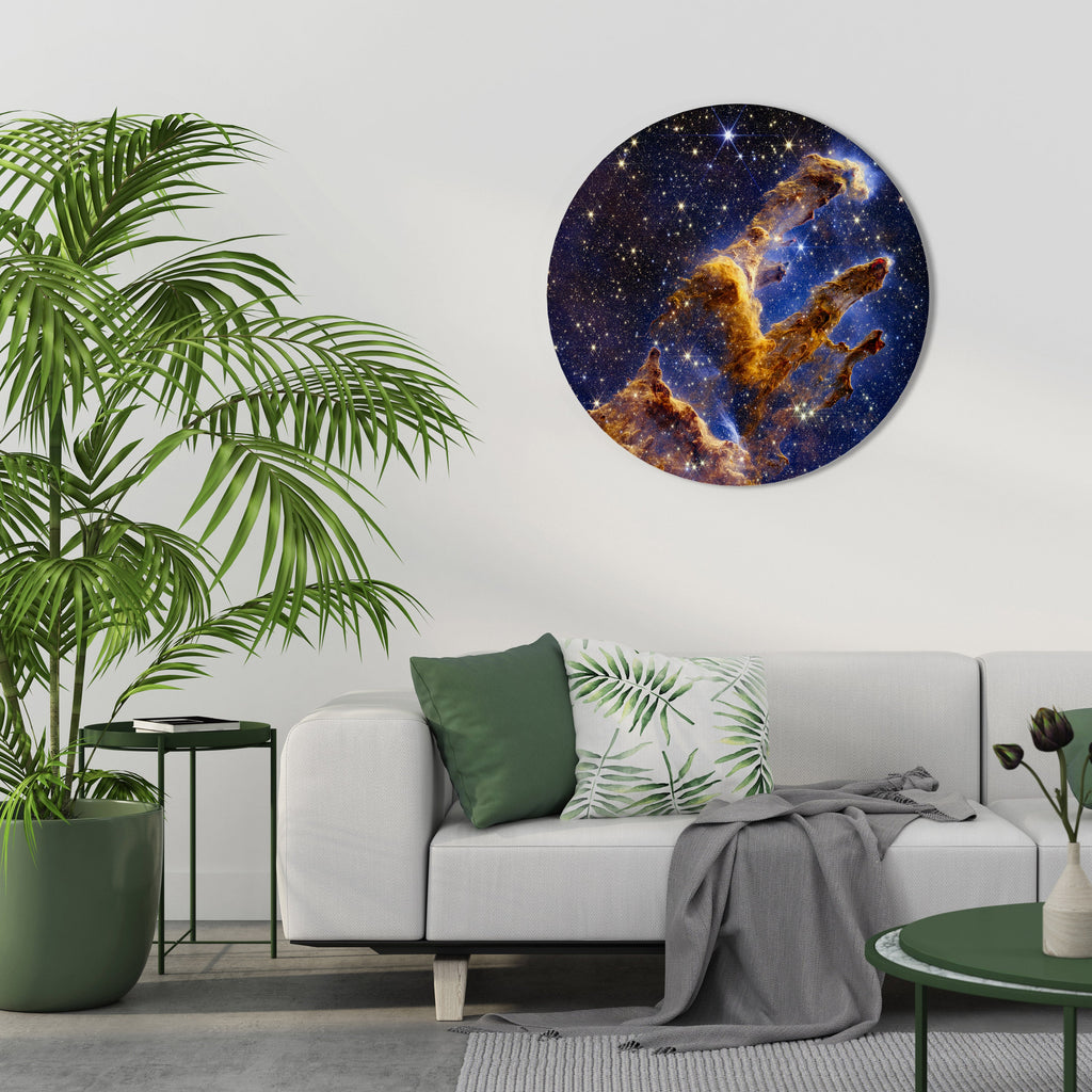 COSMIC DREAMSCAPE Quadro Redondo Decorativo