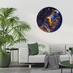 COSMIC DREAMSCAPE Quadro Redondo Decorativo