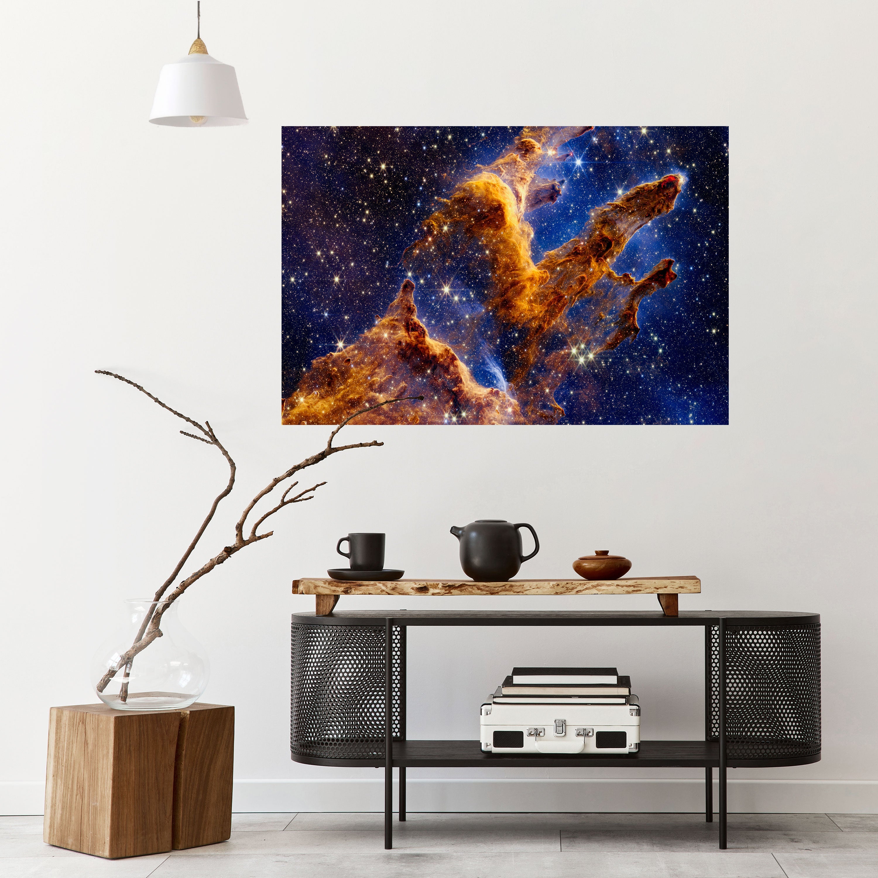 COSMIC DREAMSCAPE Peel and Stick Horizontal Poster